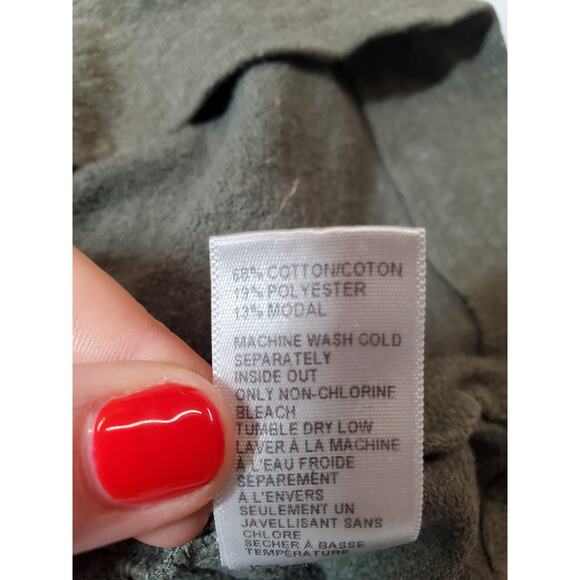 JAMES PERSE Womens 2 Vintage French Terry Raglan Pullover Sweatshirt WXT3964CU - Picture 6 of 9